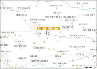 map of Barnacurra