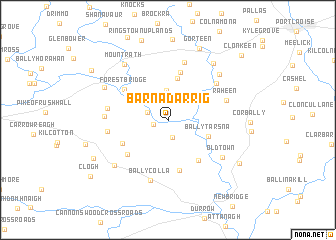 map of Barnadarrig