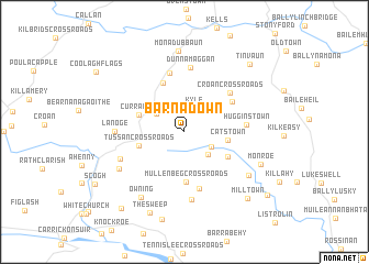 map of Barnadown