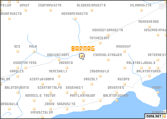 map of Barnag