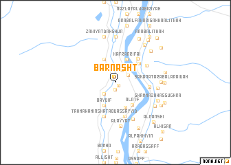 map of Barnasht