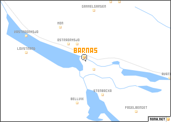 map of Barnäs