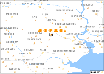 map of Barnaviddane