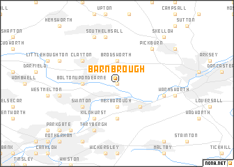 map of Barnbrough