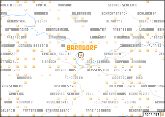 map of Bärndorf