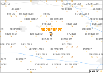 map of Barneberg