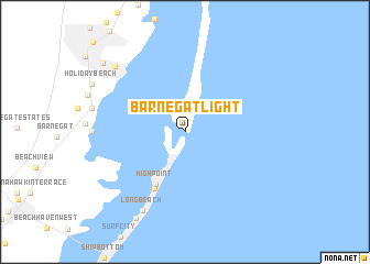 map of Barnegat Light