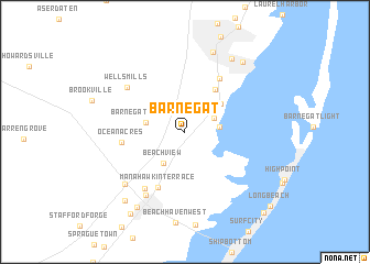 map of Barnegat