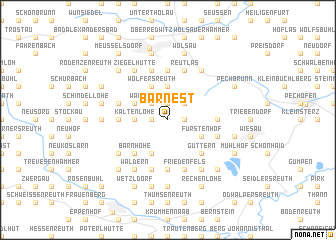 map of Bärnest