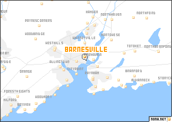 map of Barnesville