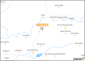 map of Barnes