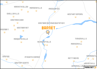 map of Barnet