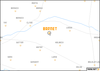 map of Barnet