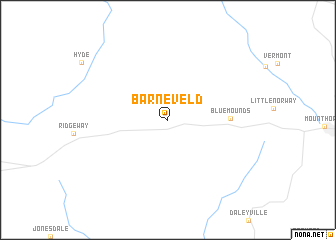 map of Barneveld
