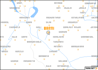 map of Barni