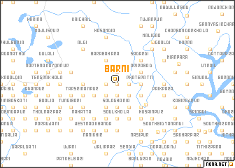 map of Barni