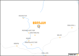 map of Barnjum