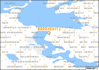 map of Barnkevitz