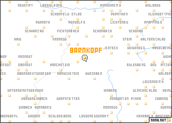 map of Bärnkopf