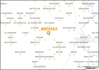 map of Barnsen