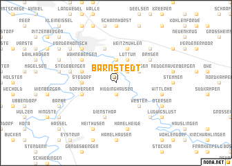 map of Barnstedt