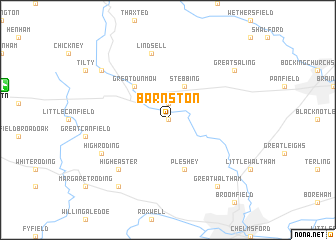 map of Barnston