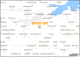 map of Barnstorf