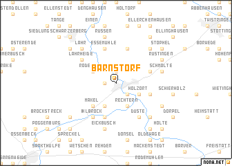 map of Barnstorf