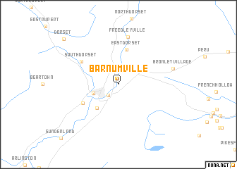 map of Barnumville