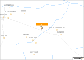 map of Barnum