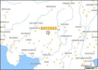 map of Barobbo