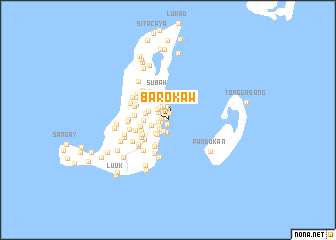 map of Barokaw