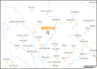 map of Baroko