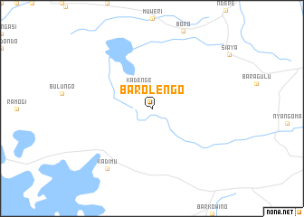 map of Bar Olengo