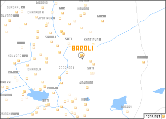 map of Baroli