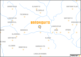 map of Baromiquito