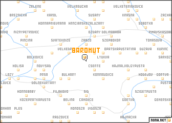 map of Baromút