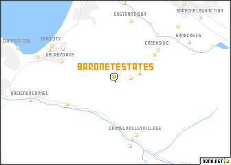 map of Baronet Estates
