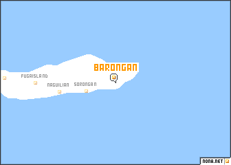 map of Barongan