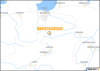 map of Barongarook