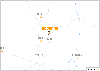 map of Baronga