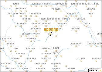 map of Ba Róng