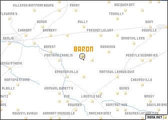 map of Baron