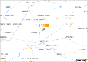 map of Baron