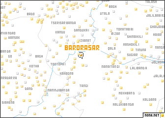 map of Barora Sar