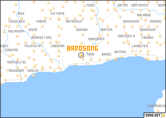 map of Barosong