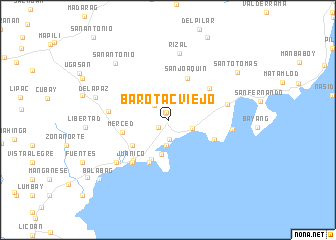 map of Barotac Viejo