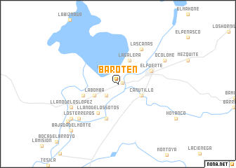 map of Barotén