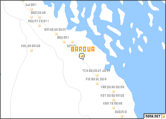 map of Baroua