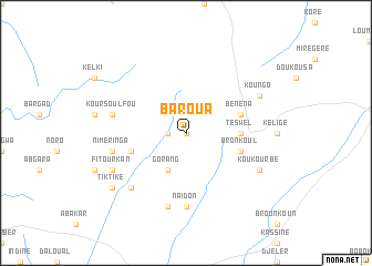 map of Baroua